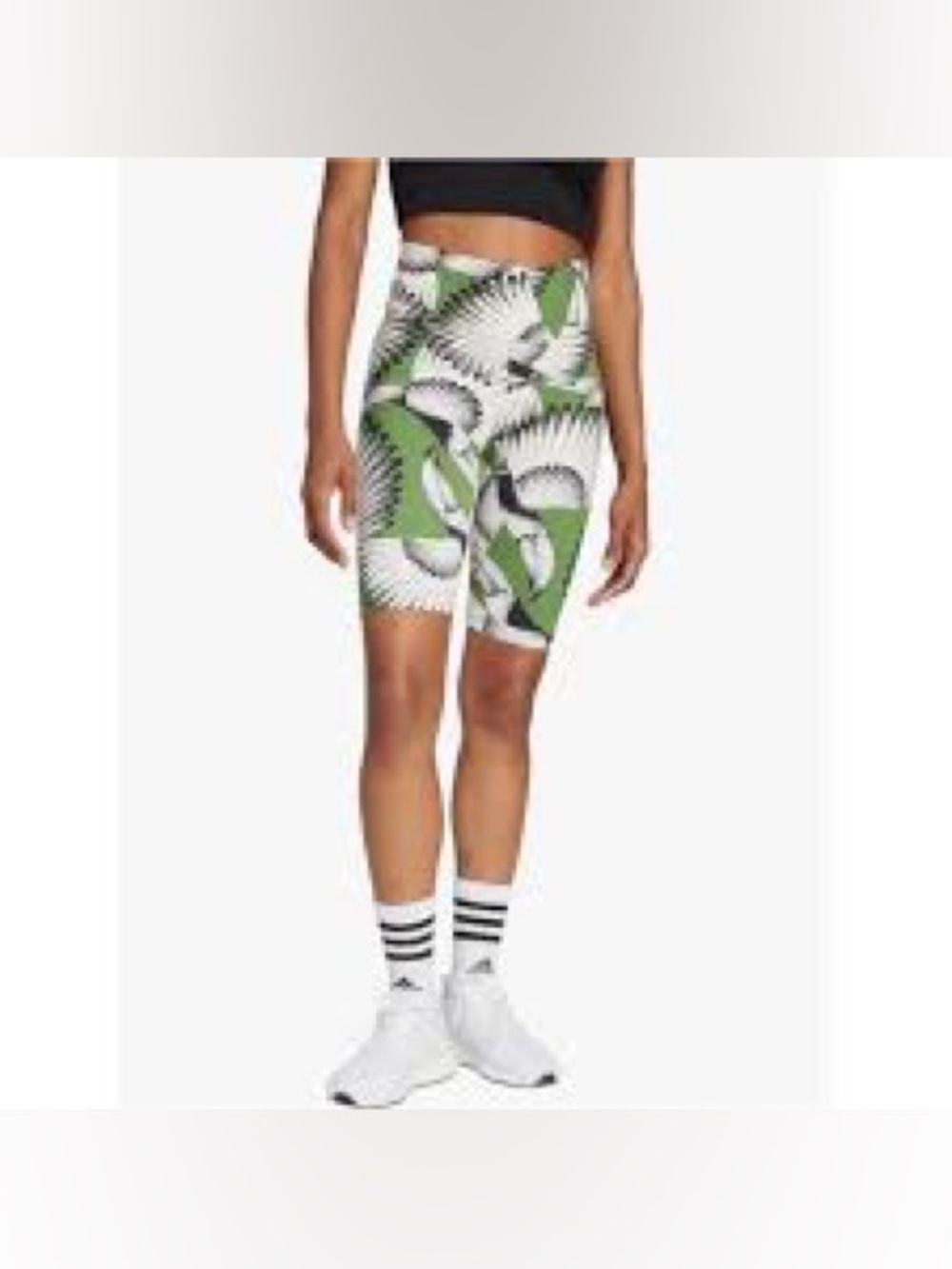 NWT Adidas x FARM Rio Toucan Wings Bike Shorts